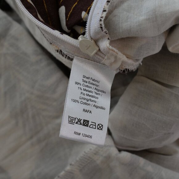 Venus Floral Cut-Out Cotton Maxi Dress Sz 10 - Picture 12 of 12